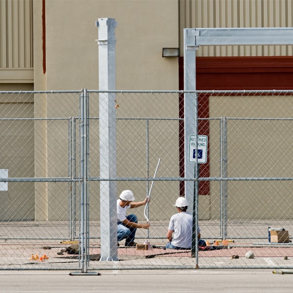 how much time can i rent the temporary fence for my building site or event in Blue Ridge TX